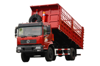 DF Fabricante 4 × 2 Camión volquete Cangzha 210 HP_Dumper de carga especial todoterreno 4 × 4 personalizado Cotización de exportación_170190/260 HP Neumáticos gemelos traseros de dos ejes que arrastran ganado, ovejas, verduras y granos