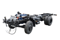 Cummins 170 HP DF Vehículo especial todoterreno 4×2 Camión de bomberos de 7 metros cuadrados Fabricante de modificación de chasis de categoría III_La camioneta ligera con tracción en las cuatro ruedas se puede personalizar con exportaciones de timón izquierdo y derecho 4×4_Placa de excavadora para vehículos especiales pequeños/placa plana/furgoneta/barril/saneamiento/vehículo de ingeniería/cotización de transporte de montaña