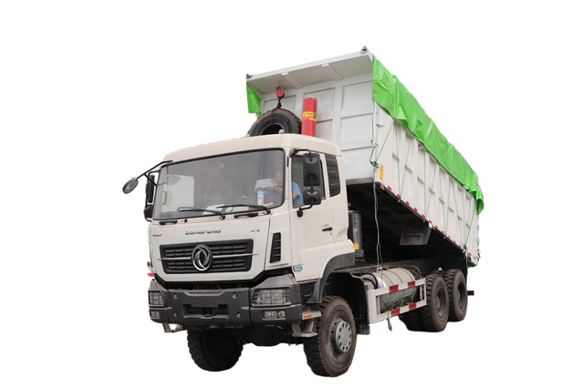 Fabricante de volquete modificado con chasis especial todoterreno Weichai 340 HP 6 × 6 personalizado_Precio del camión volquete de carga de cabeza plana 245 con tracción en seis ruedas_6 × 6 DF configuración de plataforma clásica de segunda clase