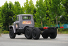 Chasis de vehículo militar todoterreno EQ2100E6D de doble vidrio de fábrica_Tracción en seis ruedas 245 puntas 140 Transporte por carretera Transporte de tropas Configuración de plataforma de camión_6 × 6 DF Precio de carga especial de cabeza larga clásico de 190 caballos de fuerza