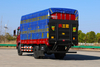 DF Fabricante de camiones de transporte con puerta trasera hidráulica Weichai 4 × 2 de 266 HP_Modificación de chasis de vehículo especial todoterreno 4 × 4 personalizable Cotización de exportación de 10/15/20 toneladas_ Neumáticos gemelos traseros de dos ejes que tiran de ganado vacuno y ovino, configuración de carga de vegetales y granos
