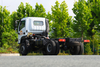 Cummins 150 HP DF Vehículo especial todoterreno 4×4 Distancia entre ejes de 3,7 metros almacén valla/cerca fabricante de modificación del chasis_La camioneta ligera con tracción en las cuatro ruedas se puede personalizar con exportación de carga/volcado 4×2_Placa de excavadora para vehículos especiales pequeños/placa plana/furgoneta/barril/saneamiento/vehículo de ingeniería/cotización de transporte de montaña